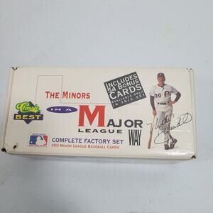 Set of Minor League Baseball Cards In a Major League Way Complete Set New 51924